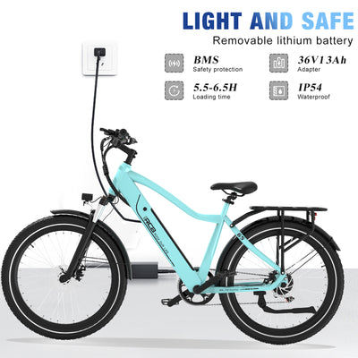 Bicicleta eléctrica RCB G5 para adultos (aplicación RCB)&NBICICLETA ELÉCTRICA FC)