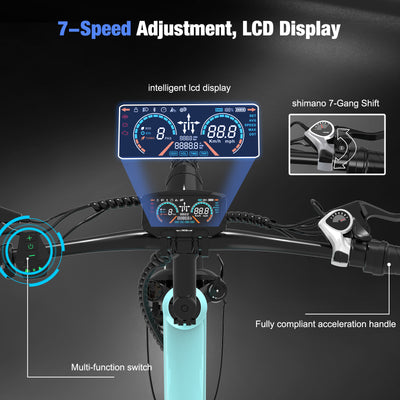 Bicicleta eléctrica RCB G5 para adultos (aplicación RCB)&NBICICLETA ELÉCTRICA FC)